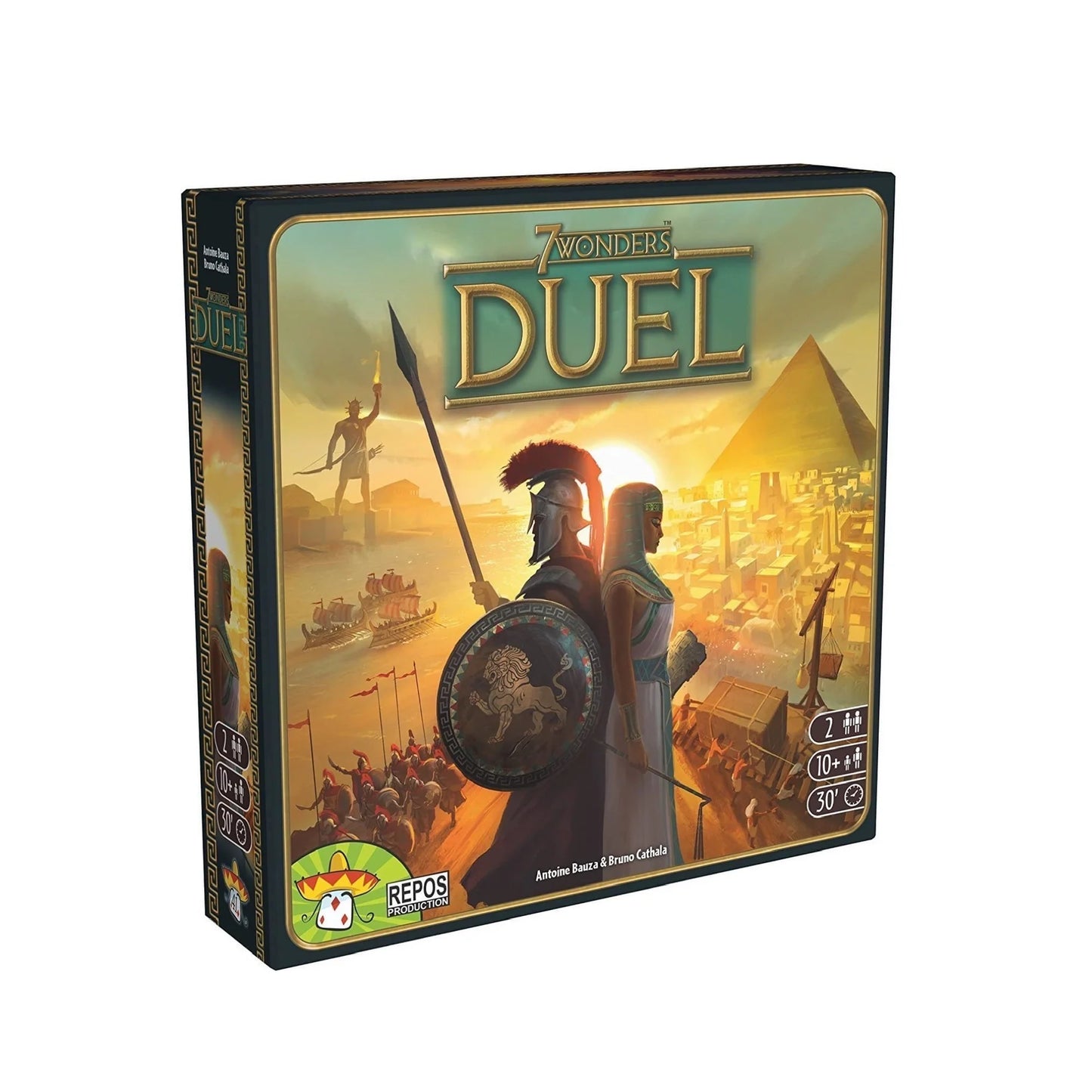 7 Wonders Duel two player strategy board game available at MJ Board Games Lebanon