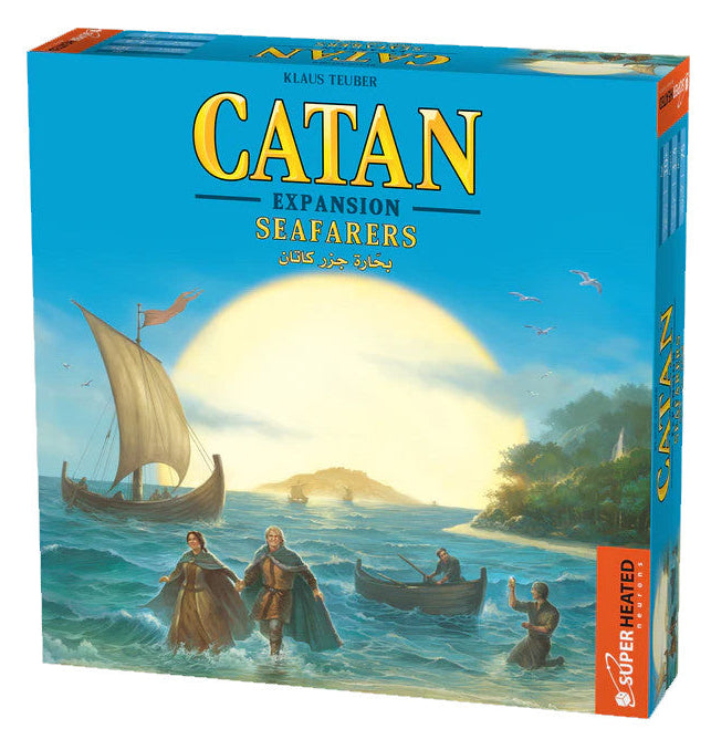 Catan Seafarers strategy exploration board game expansion available at MJ Board Games Lebanon