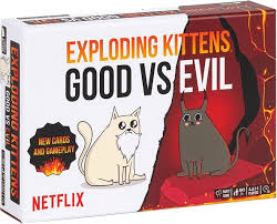 Exploding Kittens Good vs evil, MJ Board Games LEBANON, Board Games, Card Games, Jeux de Societe, tabletop games