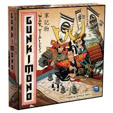 Gunkimono strategy tile-laying board game set in feudal Japan available at MJ BoardGames Lebanon