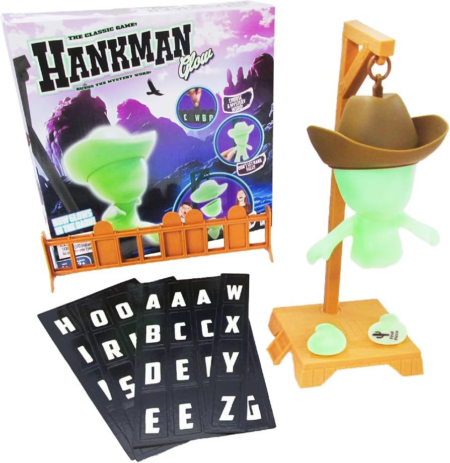 Hangman 3D board game with interactive word guessing gameplay and educational family fun.