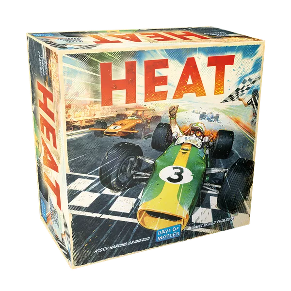 Heat Pedal to the Metal racing strategy board game available at MJ Board Games Lebanon