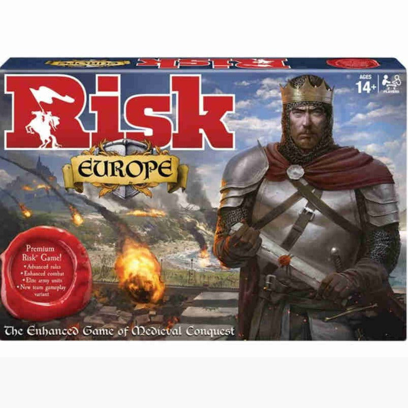 Risk Europe strategy area control board game available at MJ Board Games Lebanon