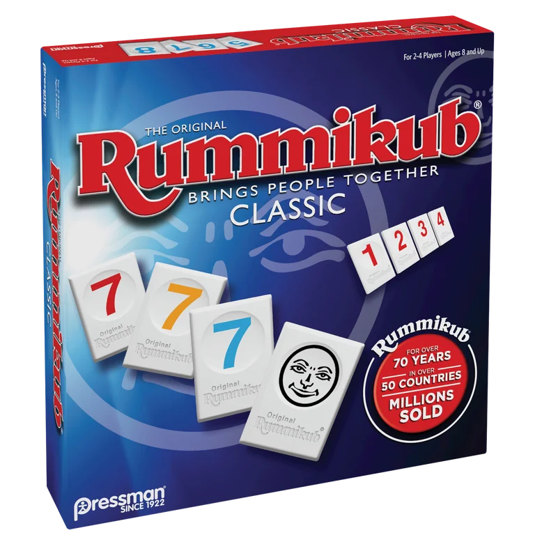 Rummikub Classic family strategy board game with numbered tiles available at MJ Board Games Lebanon