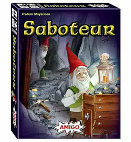 Saboteur bluffing deduction party card game available at MJ Board Games Lebanon