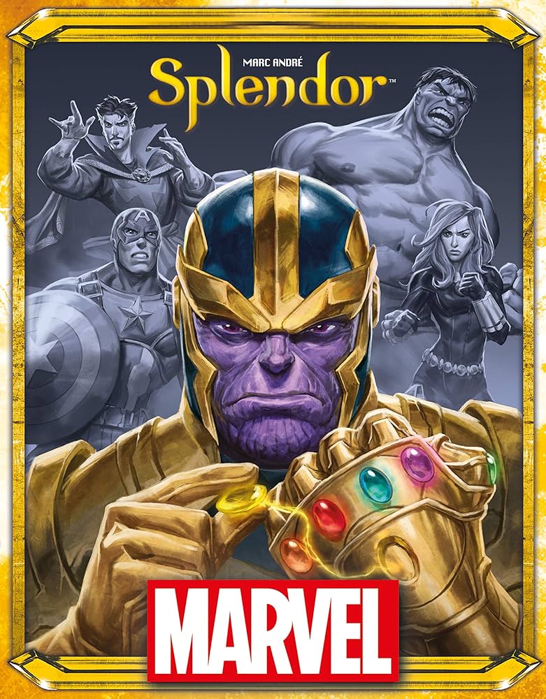 Splendor Marvel strategy and family board game available at MJ Board Games Lebanon