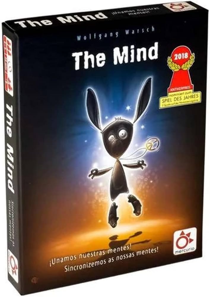 The Mind cooperative card game for friends and family available at MJ Board Games Lebanon
