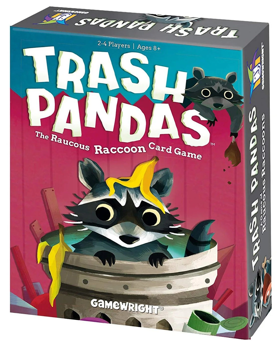 Trash Pandas family party card game with raccoon theme available at MJ Board Games Lebanon
