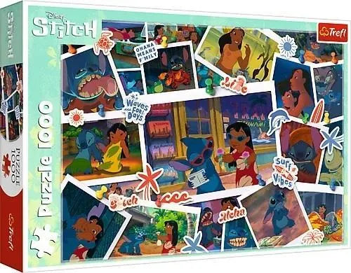 Trefl 1000 piece Disney Lilo and Stitch puzzle available at MJ BoardGames Lebanon