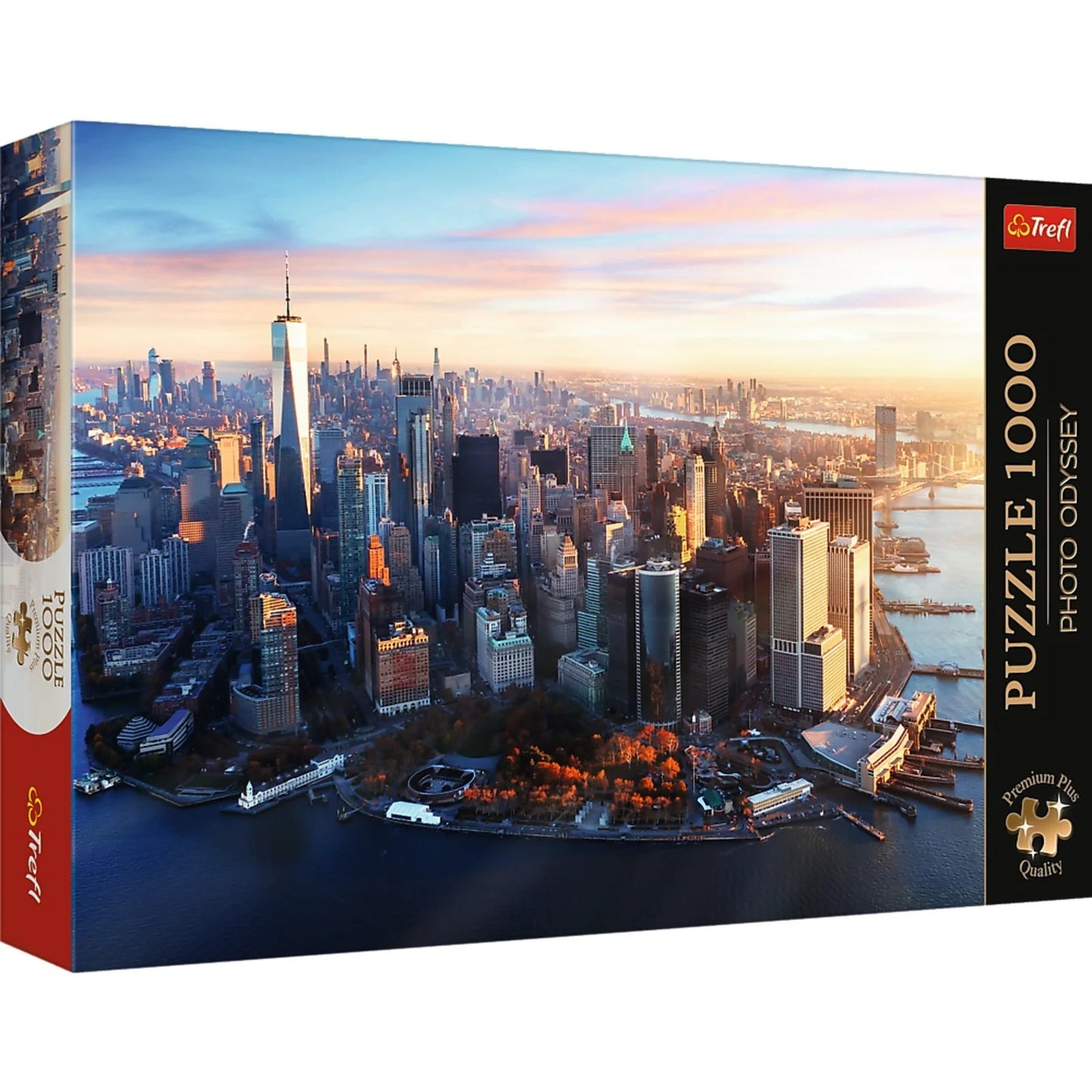 Trefl Premium Plus 1000 piece Manhattan New York city puzzle available at MJ BoardGames Lebanon
