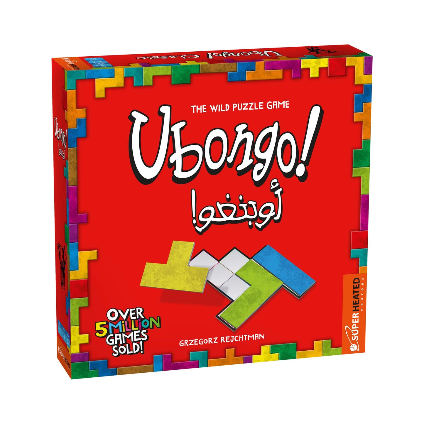 Ubongo puzzle speed family board game available at MJ Board Games Lebanon
