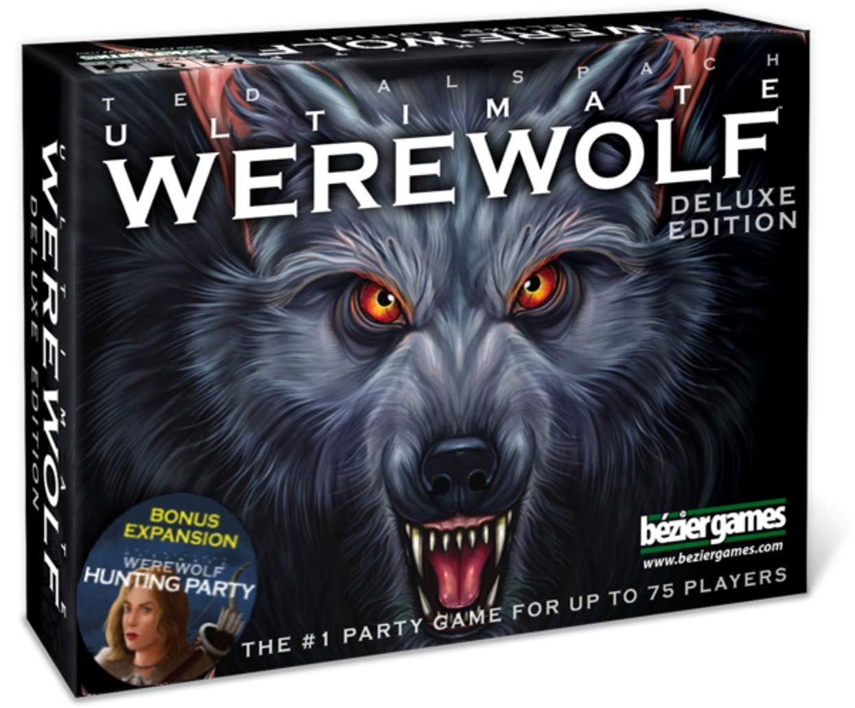 Ultimate Werewolf Deluxe Edition social deduction card game for large groups available at MJ Board Games Lebanon