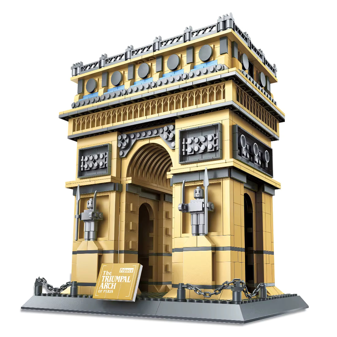 Wange Arc de Triomphe Paris France 1399 piece building blocks set available at MJ BoardGames Lebanon