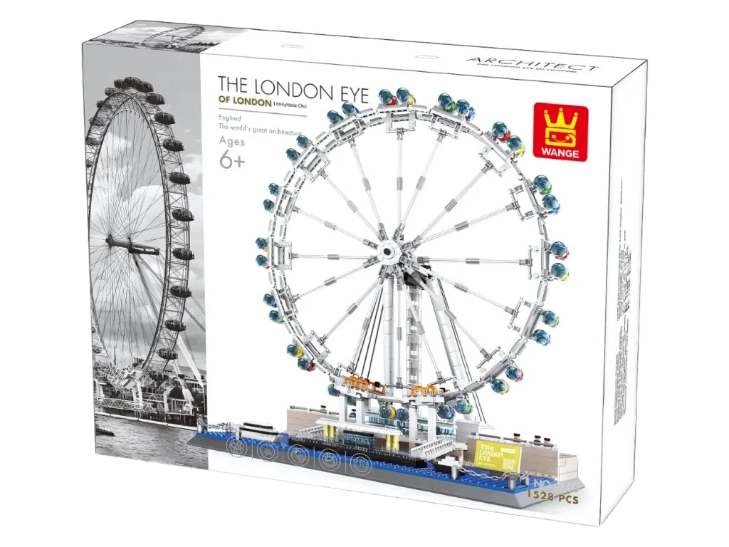 Wange London Eye London England 1528 piece building blocks set available at MJ BoardGames Lebanon