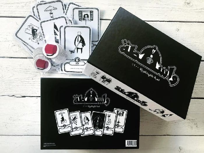Wasta Lebanese party and social card game available at MJ Board Games Lebanon