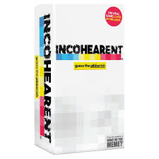 incohearent, MJ Board Games LEBANON, Board Games, Card Games, Jeux de Societe, tabletop games