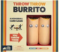 Throw Throw Burrito, Board Games, Card Games, Jeux de Societe, tabletop games, party games
