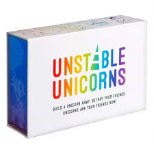 unstable unicorn, MJ Board Games LEBANON, Board Games, Card Games, Jeux de Societe, tabletop games