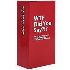 wtf did you say ?!?, MJ Board Games LEBANON, Board Games, Card Games, party game