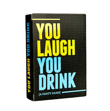 you laugh you drink, MJ Board Games LEBANON, Board Games, Card Games, party game, drink game