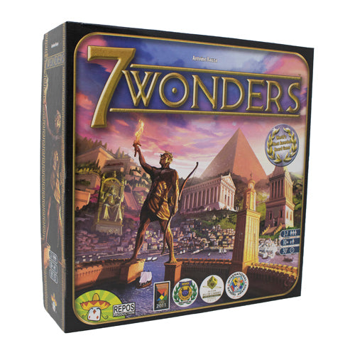 7 Wonders 1st Edition strategy civilization board game available at MJ Board Games Lebanon