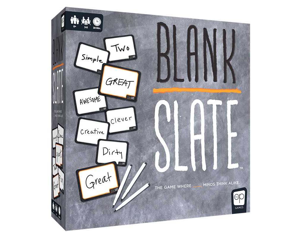Blank Slate party word board game for friends and family available at MJ Board Games Lebanon