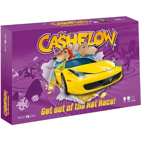Cashflow financial education strategy board game available at MJ Board Games Lebanon
