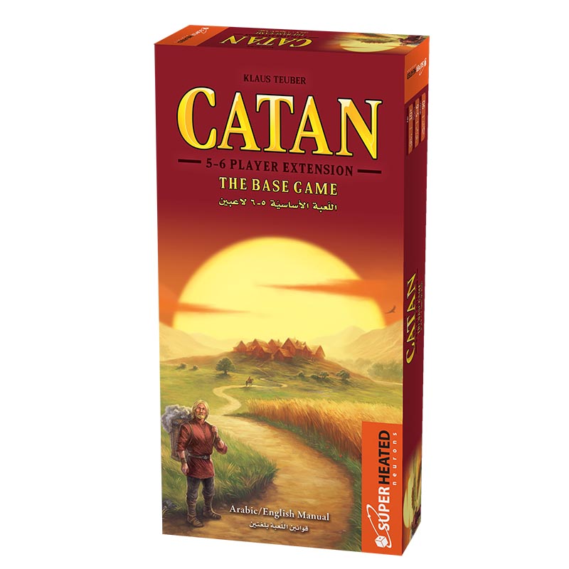Catan 5 to 6 players extension expansion board game available at MJ Board Games Lebanon