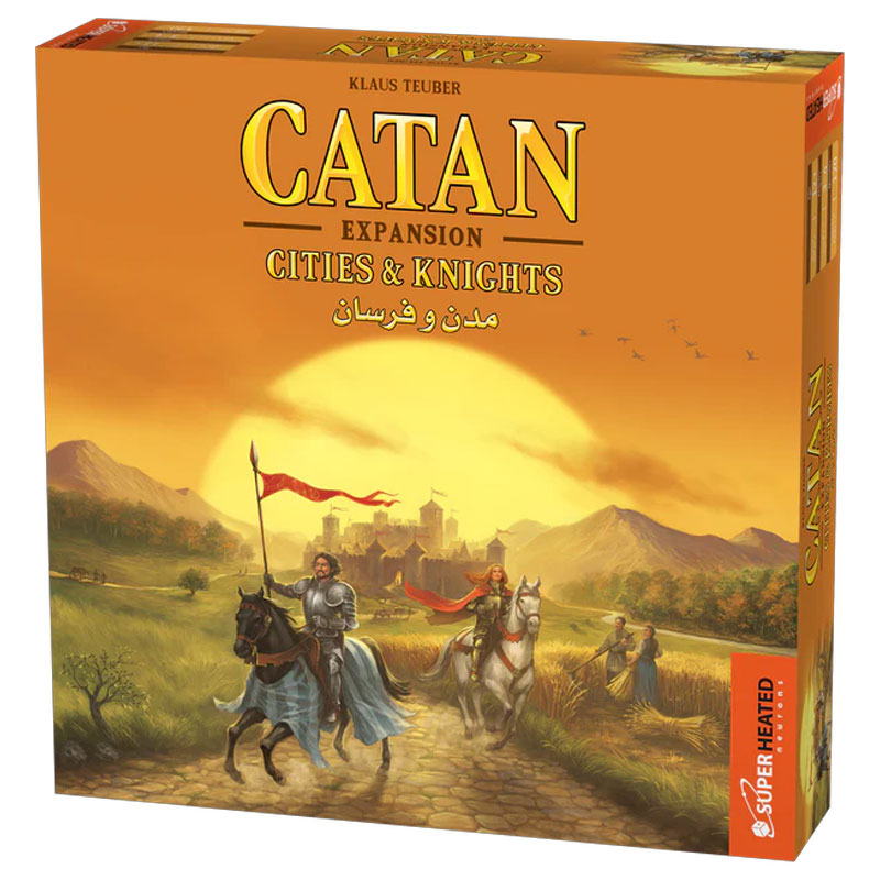 Catan Cities and Knights advanced strategy board game expansion available at MJ Board Games Lebanon