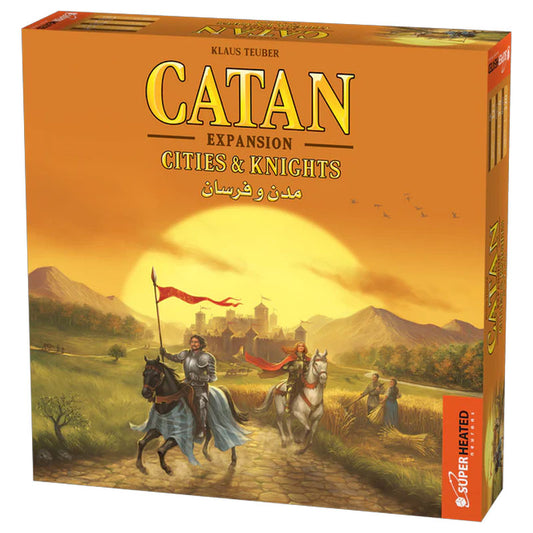 Catan Cities and Knights advanced strategy board game expansion available at MJ Board Games Lebanon