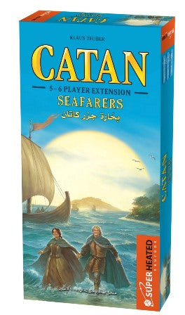 Catan Seafarers 5 to 6 players strategy exploration board game extension available at MJ Board Games Lebanon