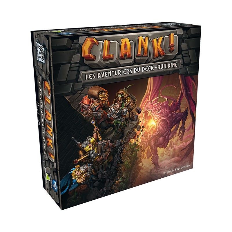 Clank deck-building adventure board game available at MJ Board Games Lebanon