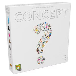 Concept board game featuring icon-based clues and creative guessing gameplay, ideal for families, friends, and parties, available at MJ BoardGames Lebanon.