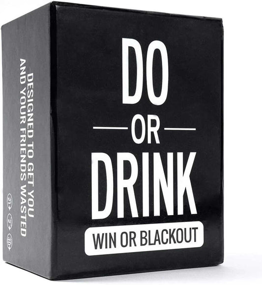 Do or Drink adult party card game with dares and challenges available at MJ Board Games Lebanon