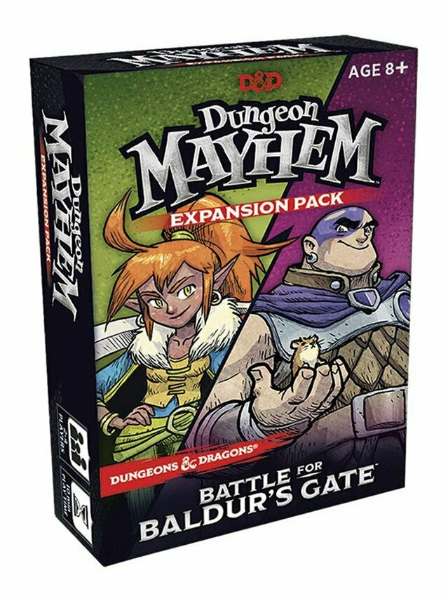 Dungeon Mayhem Baldur’s Gate expansion card game by Dungeons and Dragons available at MJ Board Games Lebanon