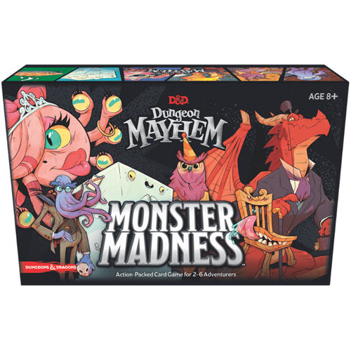 Dungeon Mayhem Monster Madness family and card game available at MJ Board Games Lebanon
