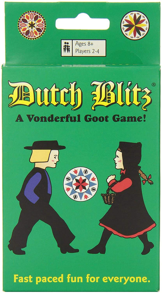 Dutch Blitz fast paced family party card game available at MJ Board Games Lebanon
