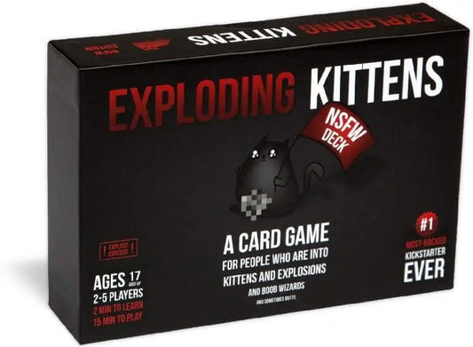 Exploding Kittens NSFW adult party card game available at MJ Board Games Lebanon