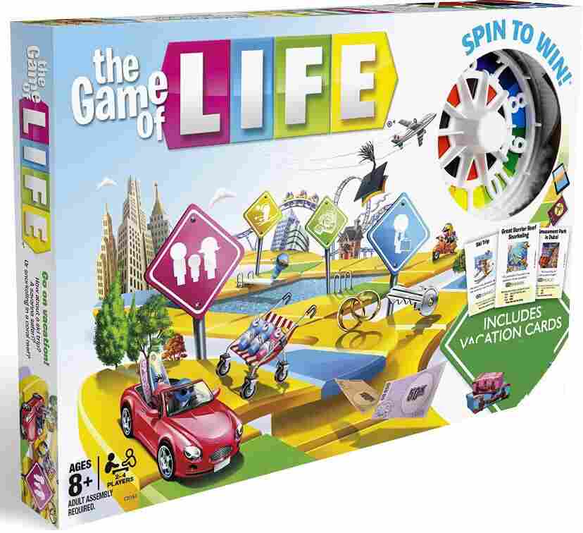 The Game of LIFE, MJ Board Games LEBANON, Board Games, Card Games, Jeux de Societe, tabletop games