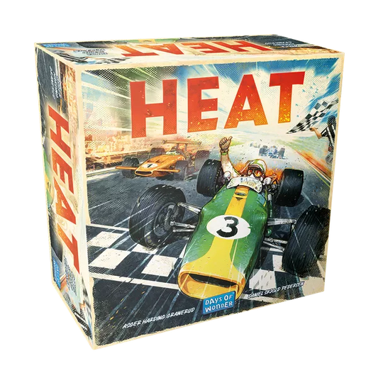 Heat Pedal to the Metal racing strategy board game available at MJ Board Games Lebanon