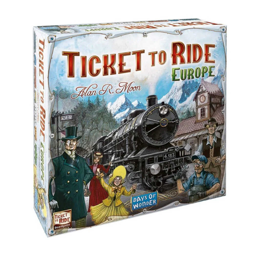 Board Games LEBANON, Board Games, Card Games, Jeux de Societe, Ticket to ride europe, days of wonder