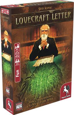 Lovecraft Letter deduction card game inspired by Lovecraft available at MJ Board Games Lebanon