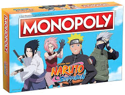 Monopoly Naruto Edition board game available at MJ BoardGames Lebanon
