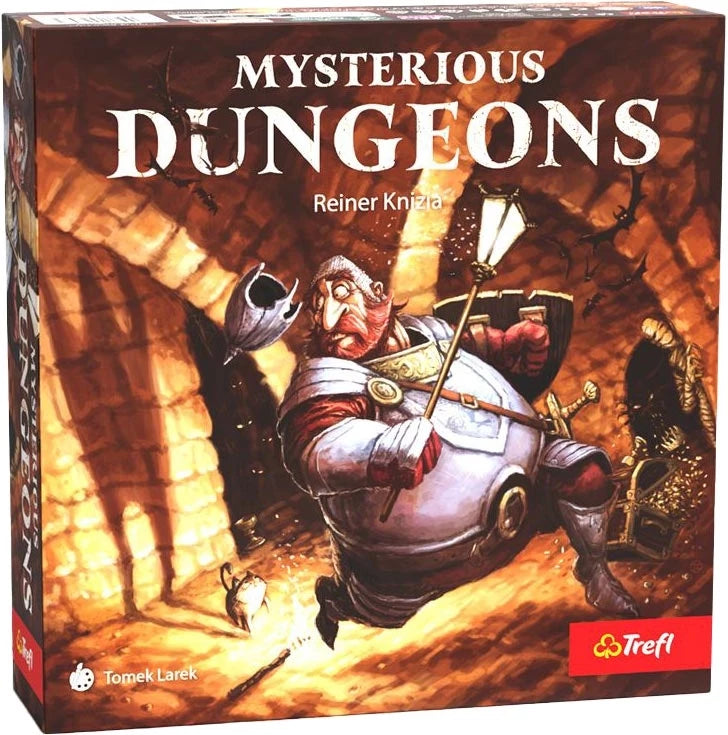 Mysterious Dungeons board game by Trefl adventure and family game available at MJ Board Games Lebanon