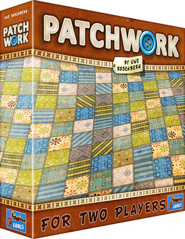 Patchwork two player strategy board game available at MJ Board Games Lebanon