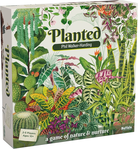 Planted houseplant family strategy board game available at MJ Board Games Lebanon