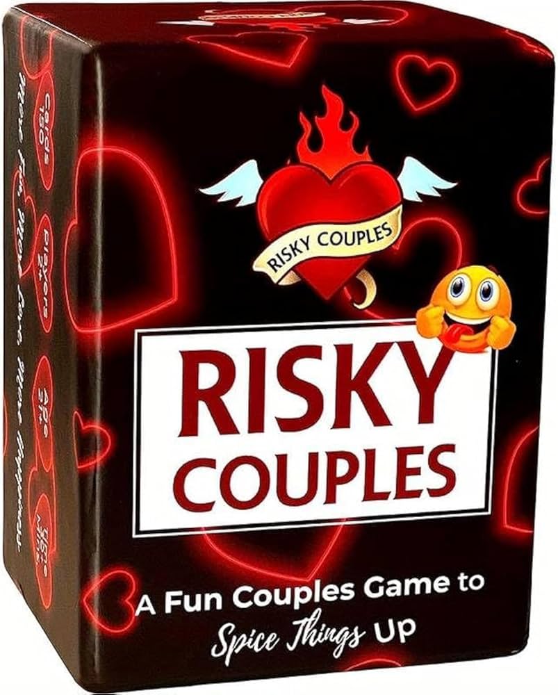 Risky Couples adult card game for couples available at MJ Board Games Lebanon