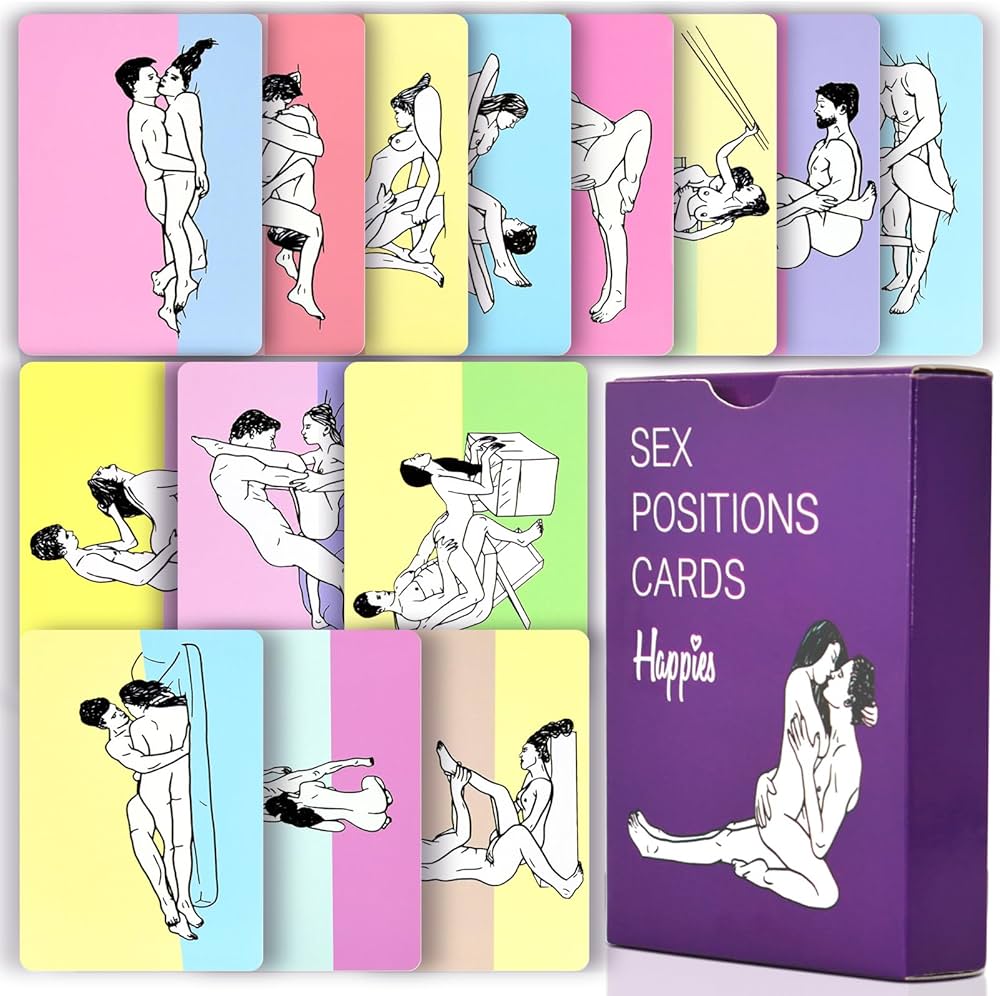 Sex Position Happies adult couples card game available at MJ Board Games Lebanon