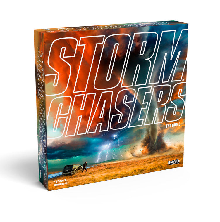 Storm Chasers weather-themed family board game available at MJ Board Games Lebanon
