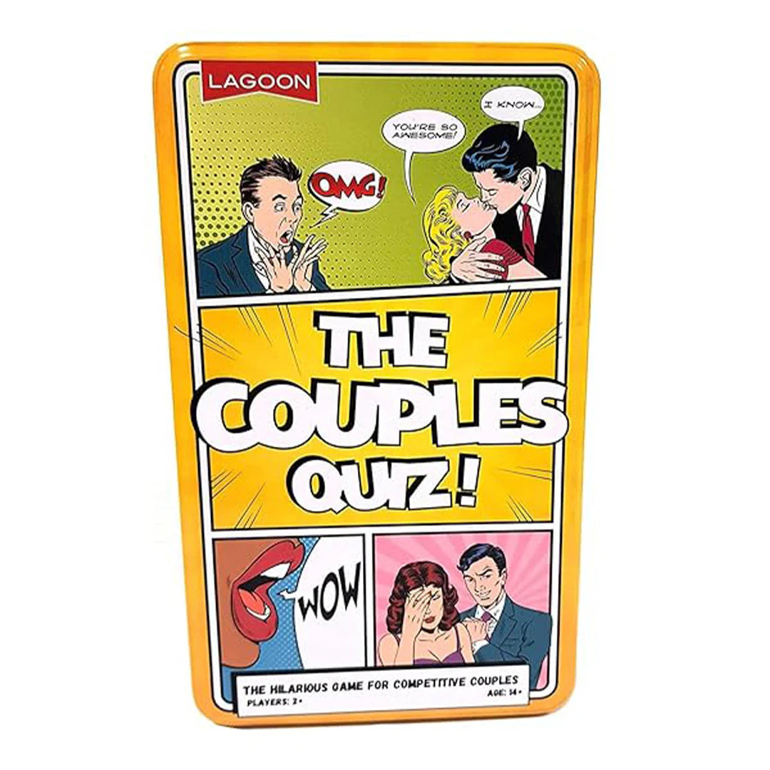 The Couple Quiz card game for couples available at MJ Board Games Lebanon